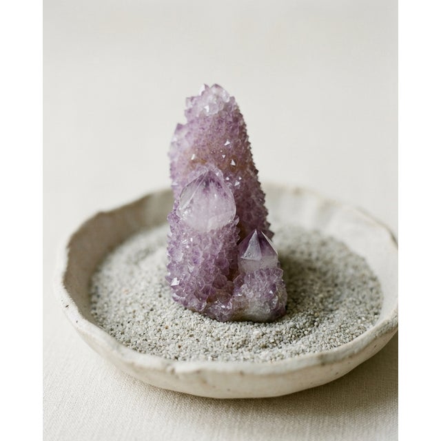 Spirit Quartz Specimen by Stillmantle For Sale - Image 4 of 4