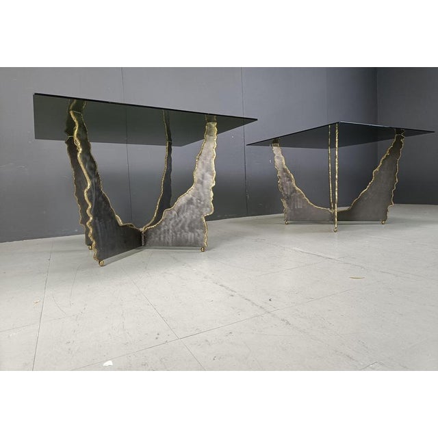 Brutalist Coffee Tables, 1970s, Set of 2 For Sale - Image 10 of 11