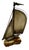 1970s Brutalist Metal Sailboat Sculpture on Onyx Base by DeMott - Set With Original Tag For Sale In Tampa - Image 6 of 16