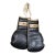 Rare Flores Black Leather Boxing Gloves c.1950 For Sale