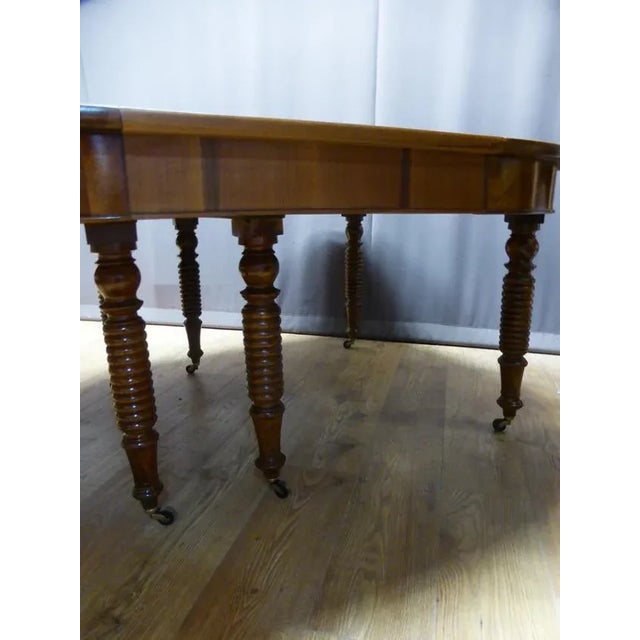 Large Antique Walnut Table For Sale - Image 6 of 7
