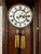 Late 19th Century Tall Vienna Carved Walnut Wall Regulator Clock For Sale - Image 9 of 11