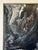Vintage Richard Mann "Black and White" Painting For Sale In Los Angeles - Image 6 of 10