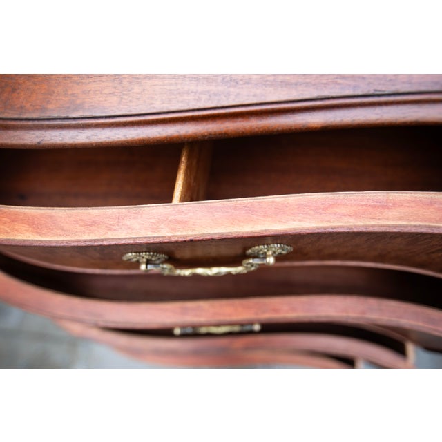 Kindel Furniture Vintage Kindel Mahogany 12-Drawer Dresser For Sale - Image 4 of 10