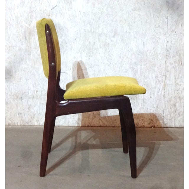 Vintage Danish Mahogany Dining Chairs by Erik Buch for Anderstrup Møbelfabrik, 1950s, Set of 4 For Sale - Image 6 of 9