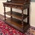 Wood Antique French Buffet Server Sideboard Barley Twist Dark Oak Drawers 4 Tier 19c For Sale - Image 7 of 18
