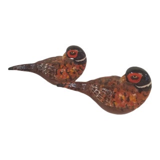 Pair of 20th Century Italian Ceramic Salt and Pepper Shakers For Sale