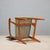 Vintage Armchair in Green Fabric, 1950s For Sale - Image 10 of 11