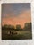 Gustafsen, Pastoral Landscape with Grazing Cows at Dusk, 2002, Oil Painting For Sale - Image 15 of 15