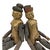 Early 20th Century Antique Chinese Gilt Carved Camphor Wood Adult Toys For Sale - Image 4 of 13