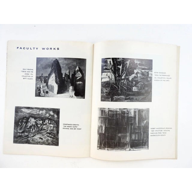 Vintage 1954 Art Department University of Texas, Austin Catalog For Sale - Image 10 of 11