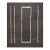 8x10 Talia Delicate Brown Kilim Minimalist Geometric Flatweave Wool Carpet Rug For Sale