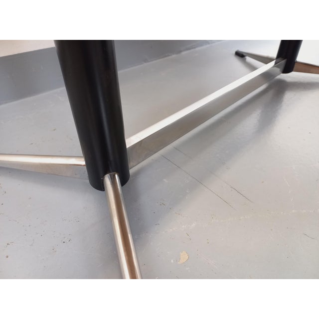 Vintage Coffee Table in Ceramic, Wood and Metal, 1960s For Sale - Image 12 of 16