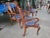Wood Late 20th Century Queen Anne Style Armchairs by Georgian Furnishings- Set of 4 For Sale - Image 7 of 12