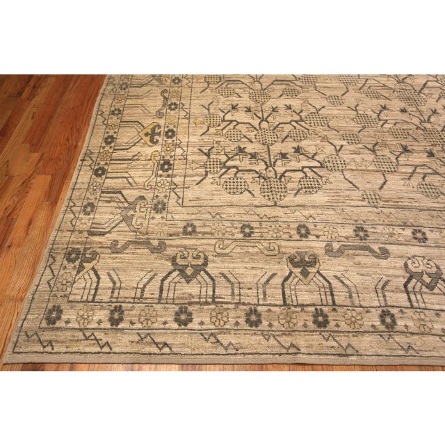 Textile Large Contemporary Decorative Area Rug For Sale - Image 7 of 7