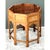 Late 20th Century Vintage Inlaid Wood Octagonal Side Table For Sale - Image 5 of 12