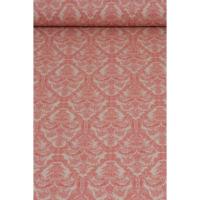 An ornate, damask-style design, Siena is printed on a cotton blend base cloth. Suitable for curtains, blinds, soft...