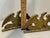 Brass Vintage Virginia Metal Crafters 1952 Solid Brass Spread Eagle Book Ends Patriotic For Sale - Image 8 of 10