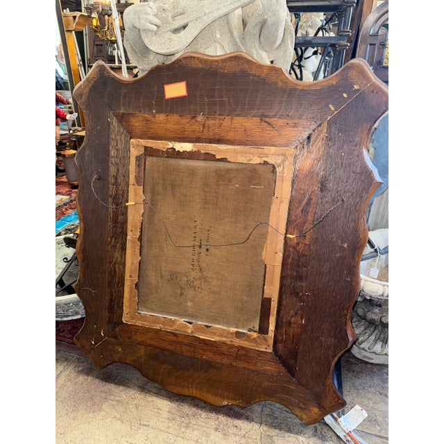 “Alice in Wonderland” Portrait, Oil Painting, Circa 1800s For Sale - Image 4 of 12