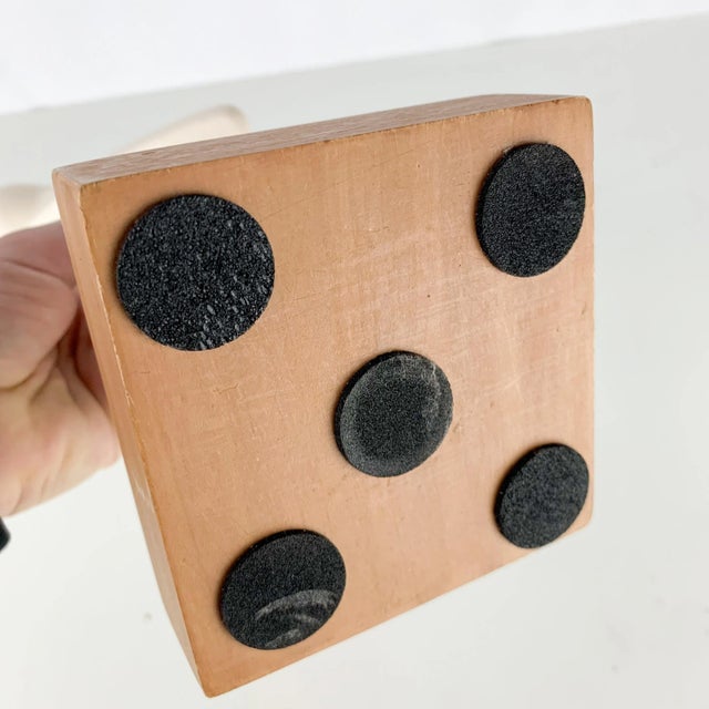 Vintage Mid-Century Abstract Modernism Figural Ceramic Sculpture For Sale - Image 9 of 9