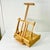 1980s 1970s Boho Chic English Painter’s Tabletop 34” Easel Portable Briefcase For Sale - Image 5 of 12