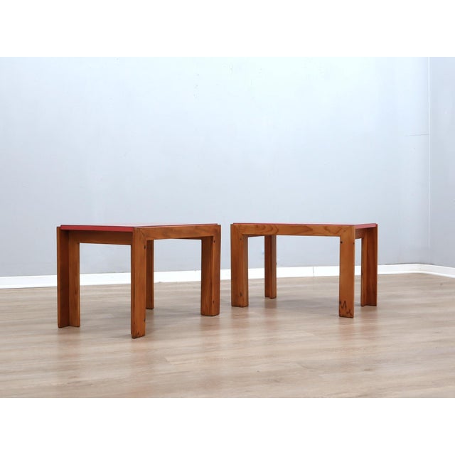 Paper Model 778 Coffee Tables by Afra and Tobia Scarpa for Cassina, 1970s, Set of 2 For Sale - Image 7 of 15