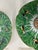 Set of 4 Antique Chinese Export Porcelain Famille Verte” Boc Choy Leaf” 6”plates For Sale - Image 11 of 12