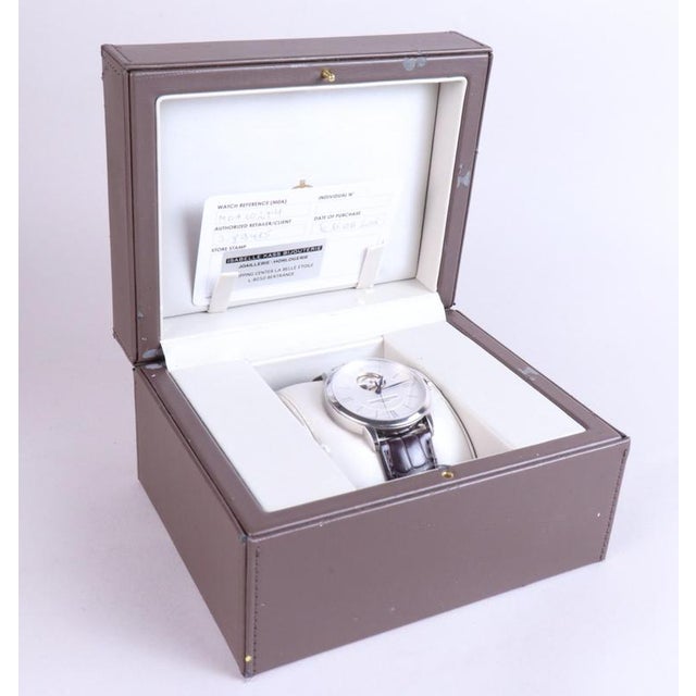 Blue Classima Open Heart Watch from Baume & Mercier For Sale - Image 8 of 10