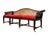 Authenticated Antique Federal Mahogany Caned Settee Sofa, Circa 1800–1815 – Serpentine Back, Reeded Scroll Arms & Original Brass Casters For Sale - Image 12 of 18
