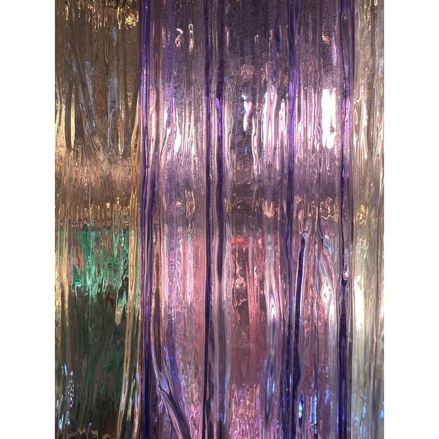 Large Multicolor Murano Chandelier by Valentina Planta For Sale - Image 13 of 18