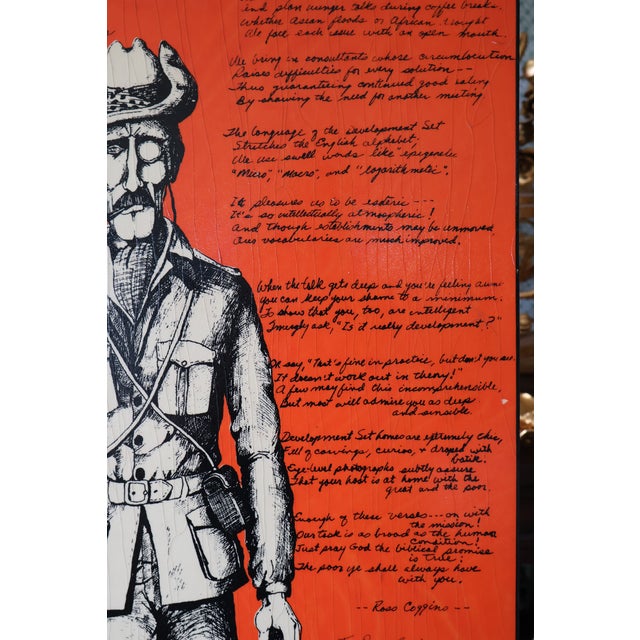 1975 Satirical “The Development Set” Panel, Signed Ross Coggins, Initialed TCR For Sale - Image 9 of 18