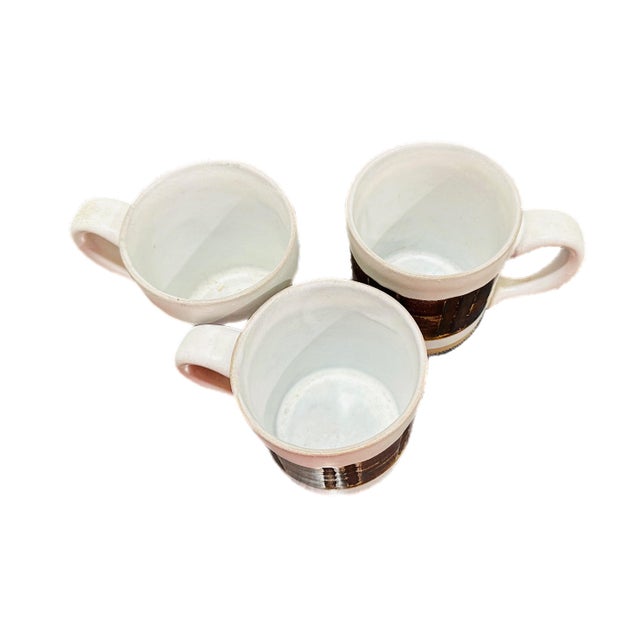 Animal Skin 1960s Mid-Century Modern Coffee Service by Martz for Marshall Studios- Four Piece Set For Sale - Image 7 of 8