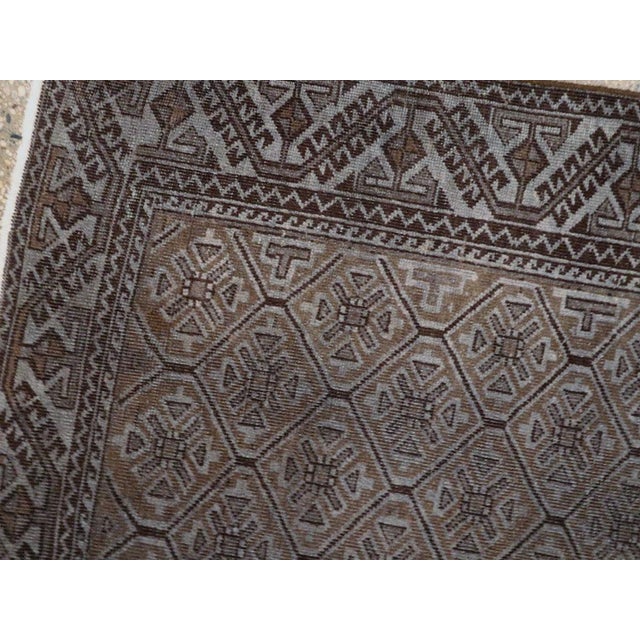 Galerie Shabab Collection Early 20th Century Persian Baluch Rug For Sale - Image 4 of 6