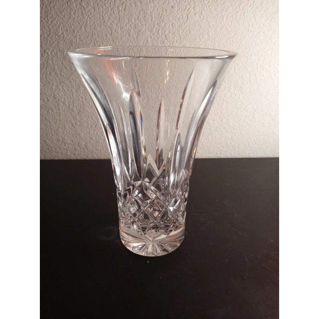 This is a Waterford Cut Crystal 8" Vase STUNNING. Procured at auction BOX 15