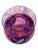 David Lindsay Art Glass Vase Hearts Pink Purple California Decor Nourot Student For Sale - Image 12 of 13