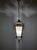 1950s Brass & Etched Glass Cross Lantern For Sale - Image 11 of 11