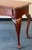 Traditional Ethan Allen Solid Cherry Georgian Court Console / Sofa Table For Sale - Image 3 of 12