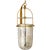 Lorford Medium Sconce in Gilded Iron with Antiqued Mercury Glass Designer: Chapman & Myers Height: 23.75" Extension: 9.5"...