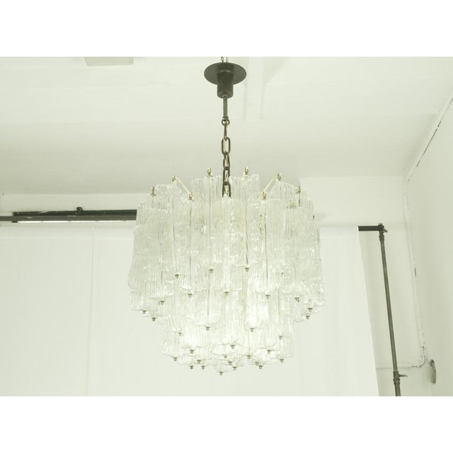 Chandelier in Murano Glass by Toni Zuccheri for Venini, 1960s For Sale - Image 6 of 14