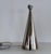 Mid-Century Modern Mid-Century Modern Italian Ceramic Table Lamp in Silver Metallic from Ugo Zaccagnini, 1960s For Sale - Image 3 of 15
