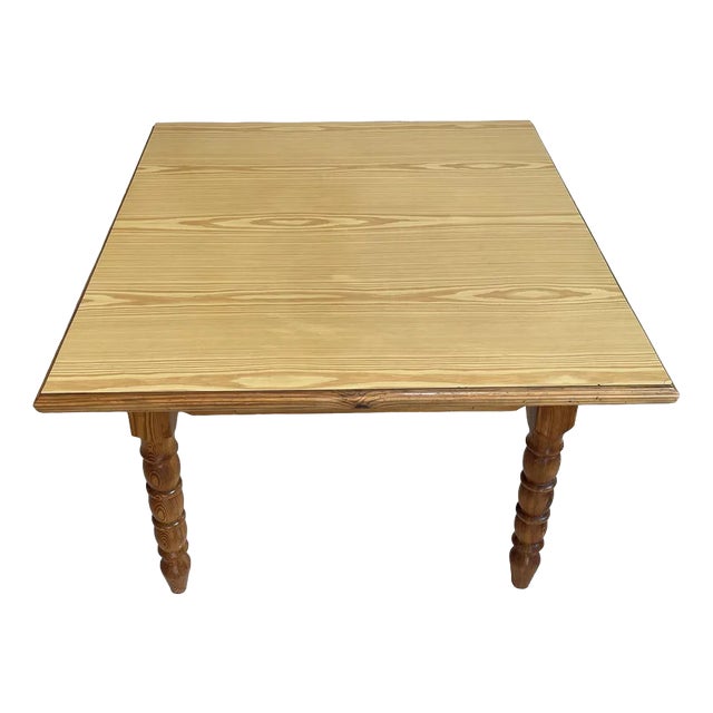 Farmers Side Table in Pine For Sale