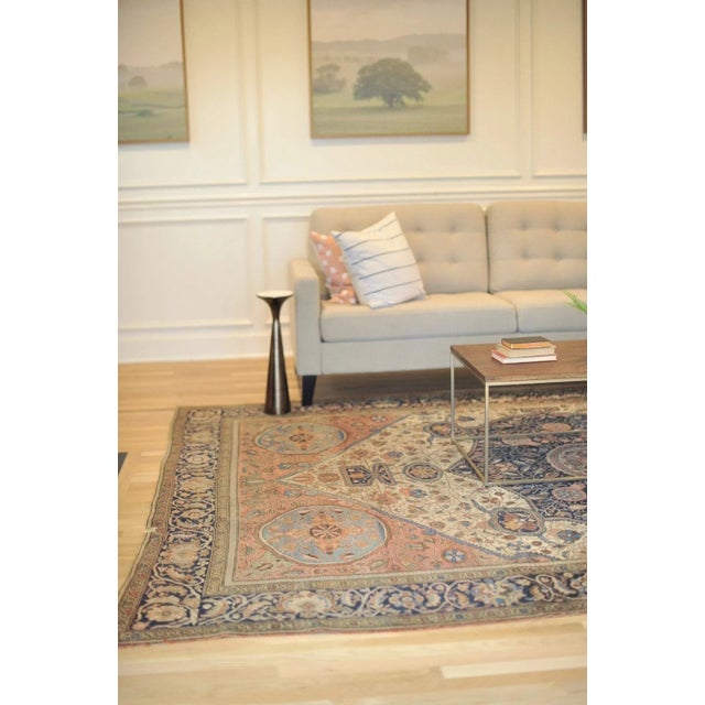 High-End Collector's Antique Rug, 8.4 x 11.4 For Sale In Milwaukee - Image 6 of 7