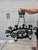 Metal Niermann Weeks Regency Style Tole Chandelier For Sale - Image 7 of 11