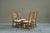Razorblade Chairs in Oak and Wool by Henning Kjærnulf, 1960s, Set of 4 For Sale - Image 9 of 16