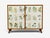 Swedish Modern, Nordens Flora Cabinet, Brass, Floral Lithographs, Sweden, 1930s For Sale In New York - Image 6 of 11