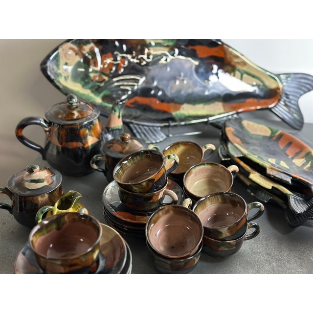 1960s Vintage Table Service by André Chaudemanche, 1960, Set of 131 For Sale - Image 5 of 18