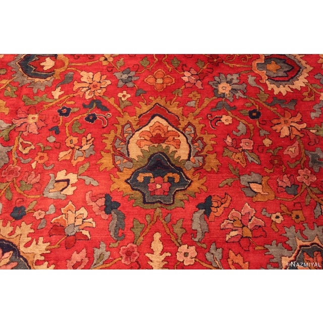 Nazmiyal Collection Vintage German Hooked Area Rug For Sale - Image 10 of 10