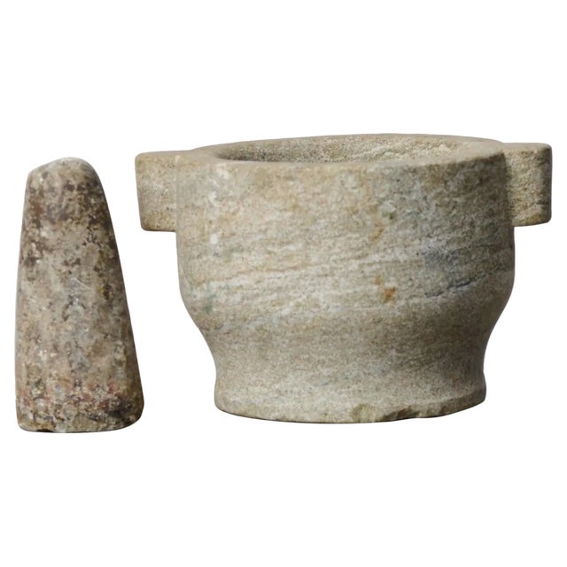 Swedish Grey Stone Mortar For Sale