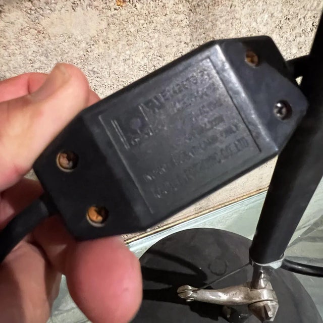 Black Vintage Sculptural Modern Office Desk Lamp Black Tensor For Sale - Image 8 of 11