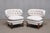 Mid-Century Modern Lounge Chairs in Pierre Frey Tweed and Beech by Otto Schulz, Sweden, 1940s, Set of 2 For Sale - Image 3 of 15